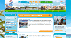 Desktop Screenshot of holidayrentalscuracao.com